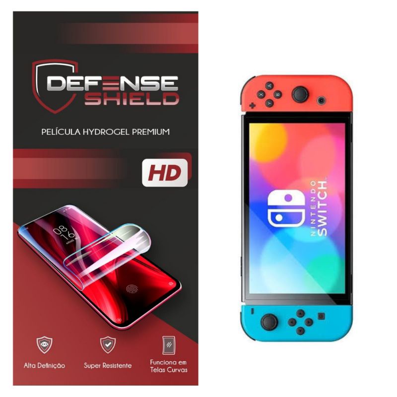 Película Hydrogel Nintendo Switch Oled Anti Impacto Videogame Hd