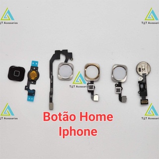 Botão Home iPhone 5 5s 6 6s 7 8 plus Flex Inicio envia ja Pronta Entraga