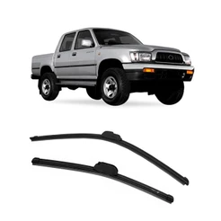 Kit Palheta Toyota Hilux 1989 a 2004 Limpador Parabrisa Silicone