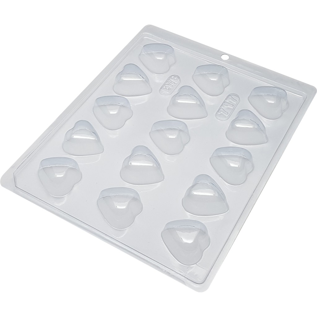 1~10 Forma Simples Bombom Coração 717-(H4) em Acetato BWB Para Bombom e Doces de Chocolate e Confeitaria em Oferta na Shopee