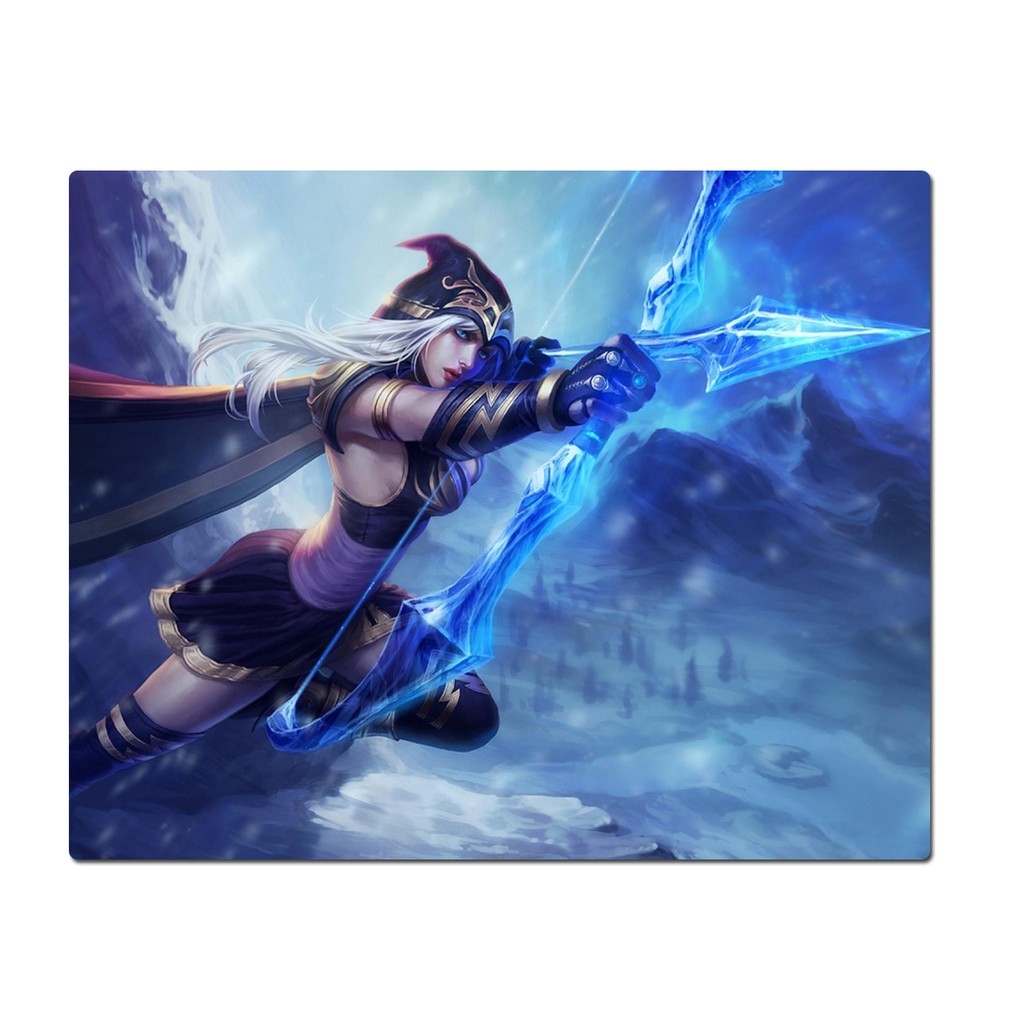 MOUSE PAD LEAGUE OF LEGENDS ASHE Shopee Brasil