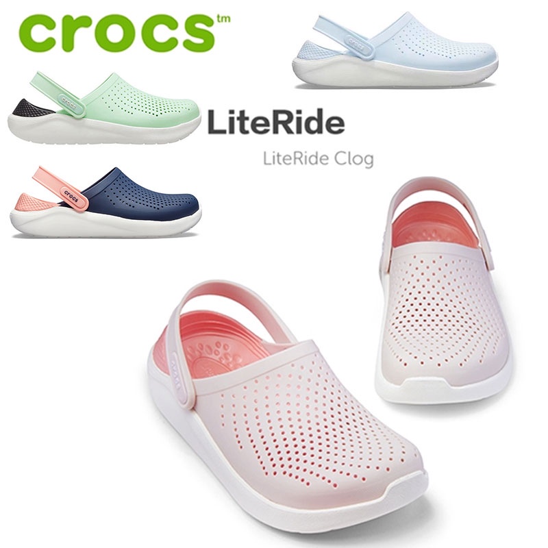 Crocs Literide Clog Spot Sapatos Femininos De Água | Shopee Brasil