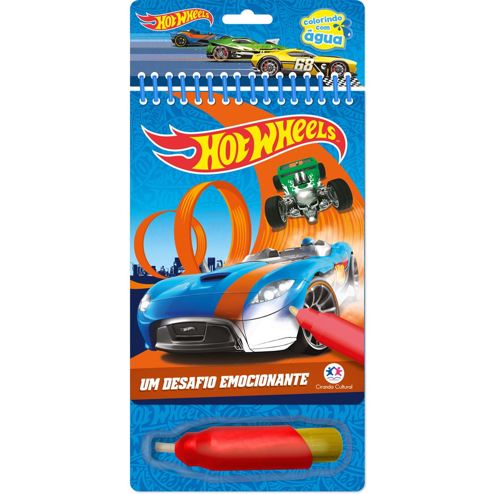Livro - Hot Wheels - Um desafio emocionante - Ciranda Cultural - Books & Magazines