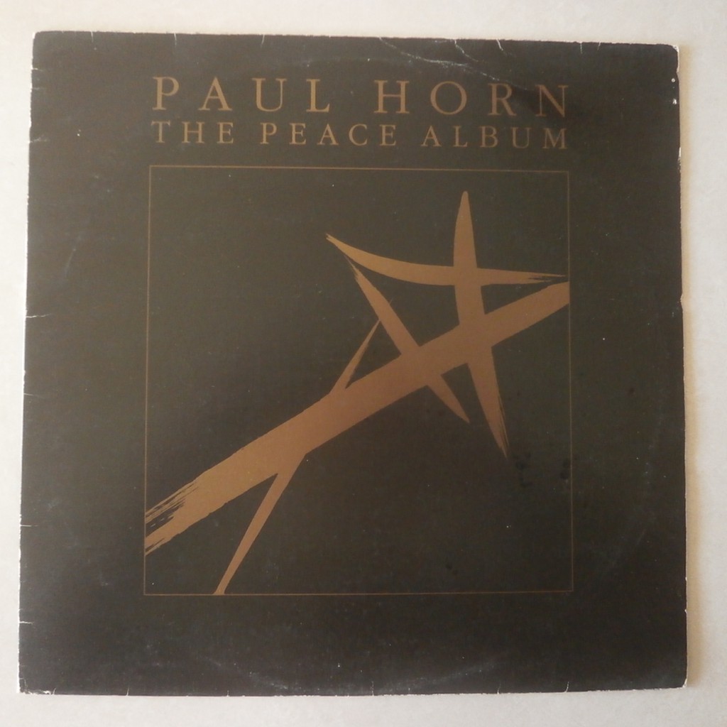 lp paul horn 1979 the peace album, disco de vinil