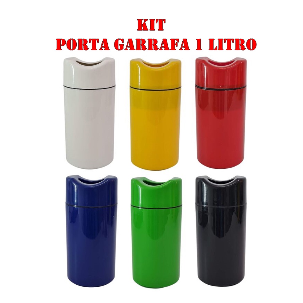 Kit 3 Porta Garrafa De Cerveja Térmico 1l  Camisinha De Garrafa Cooler Isopor Cerveja