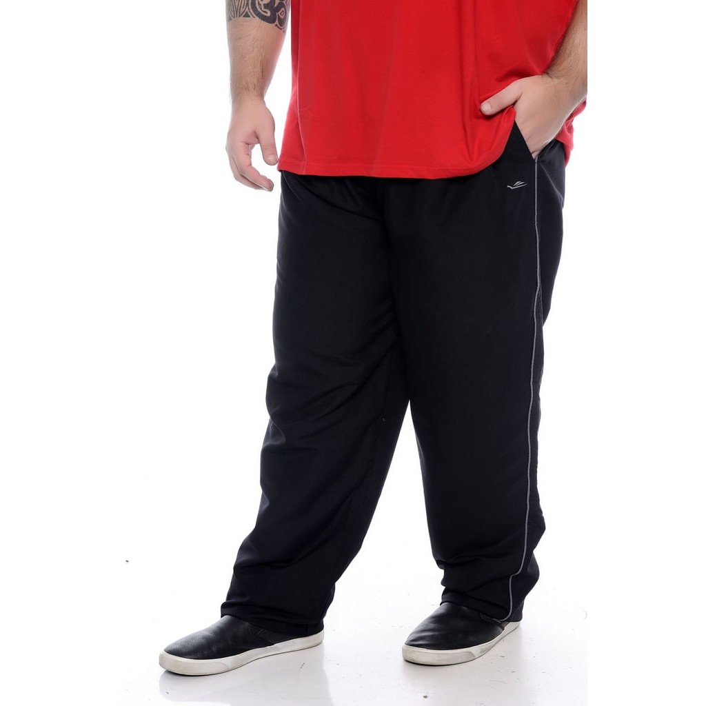 Calça Tactel Plus Size Masculina | Shopee Brasil