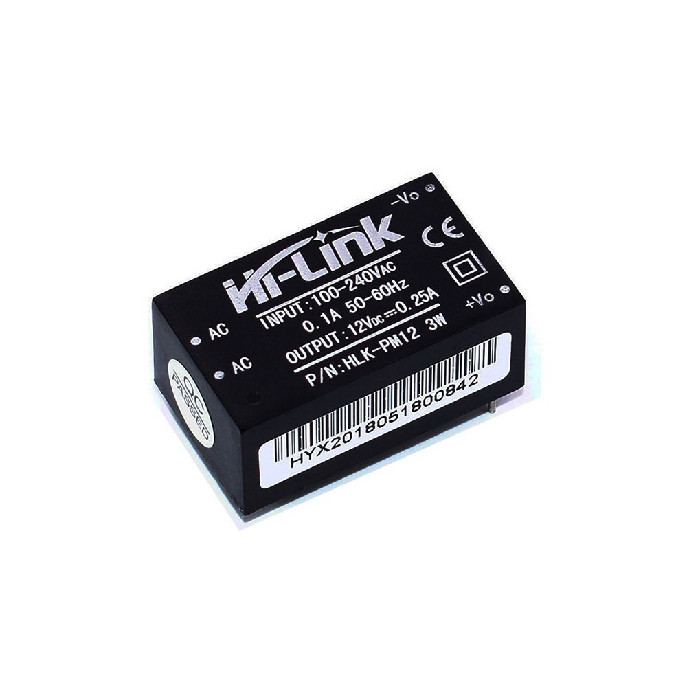 MINI FONTE 12V HI-LINK HLK-PM12 100~240VAC