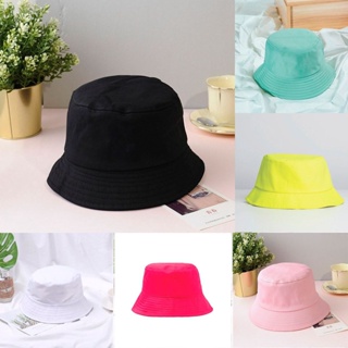 Chapéu Bucket unissexo Hat Tecido Boné adultos em Oferta na Shopee