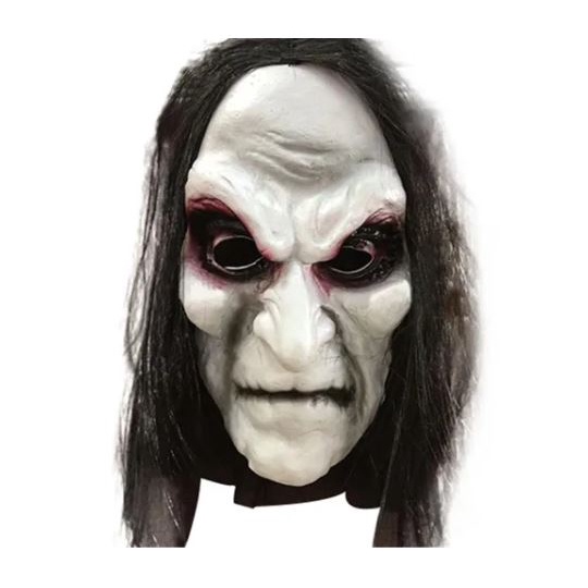 Máscara Susto Halloween Bruxa Terror Pegadinha Festa Horror Feitiço Bruxaria