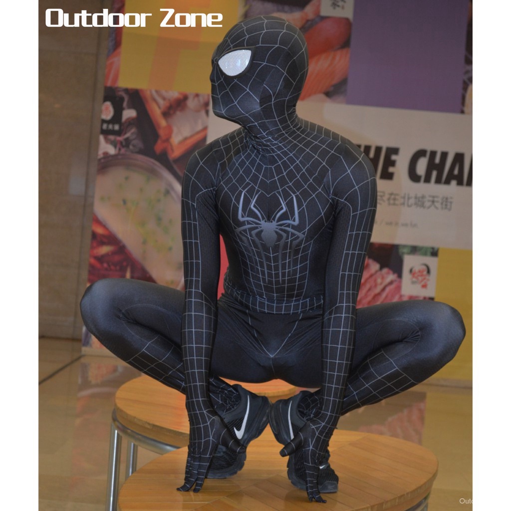 Traje De Homem Aranha Preto Homem-Aranha 2 Preto