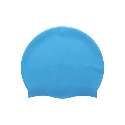 Touca de Natação Silicone Juvenil Azul - Mor