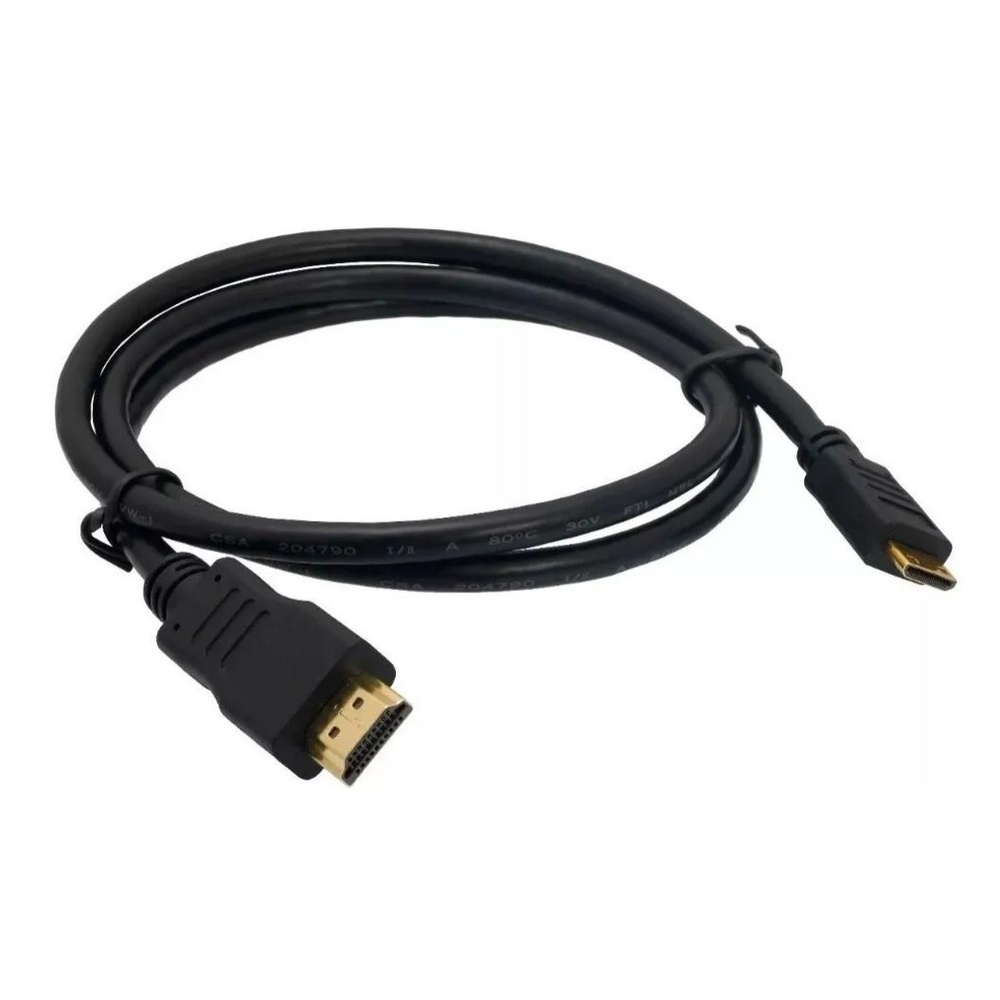 Cabo Mini Hdmi da Filmadora Canon LEGRIA HF R106 Compatível