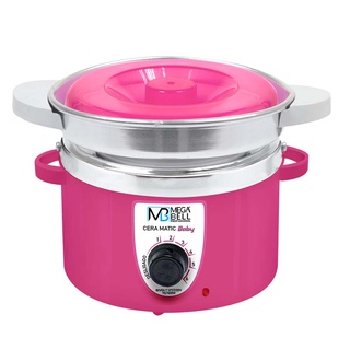 Aquecedor de Cera Termocera 200g - Bivolt Com Refil Corpo Rosa