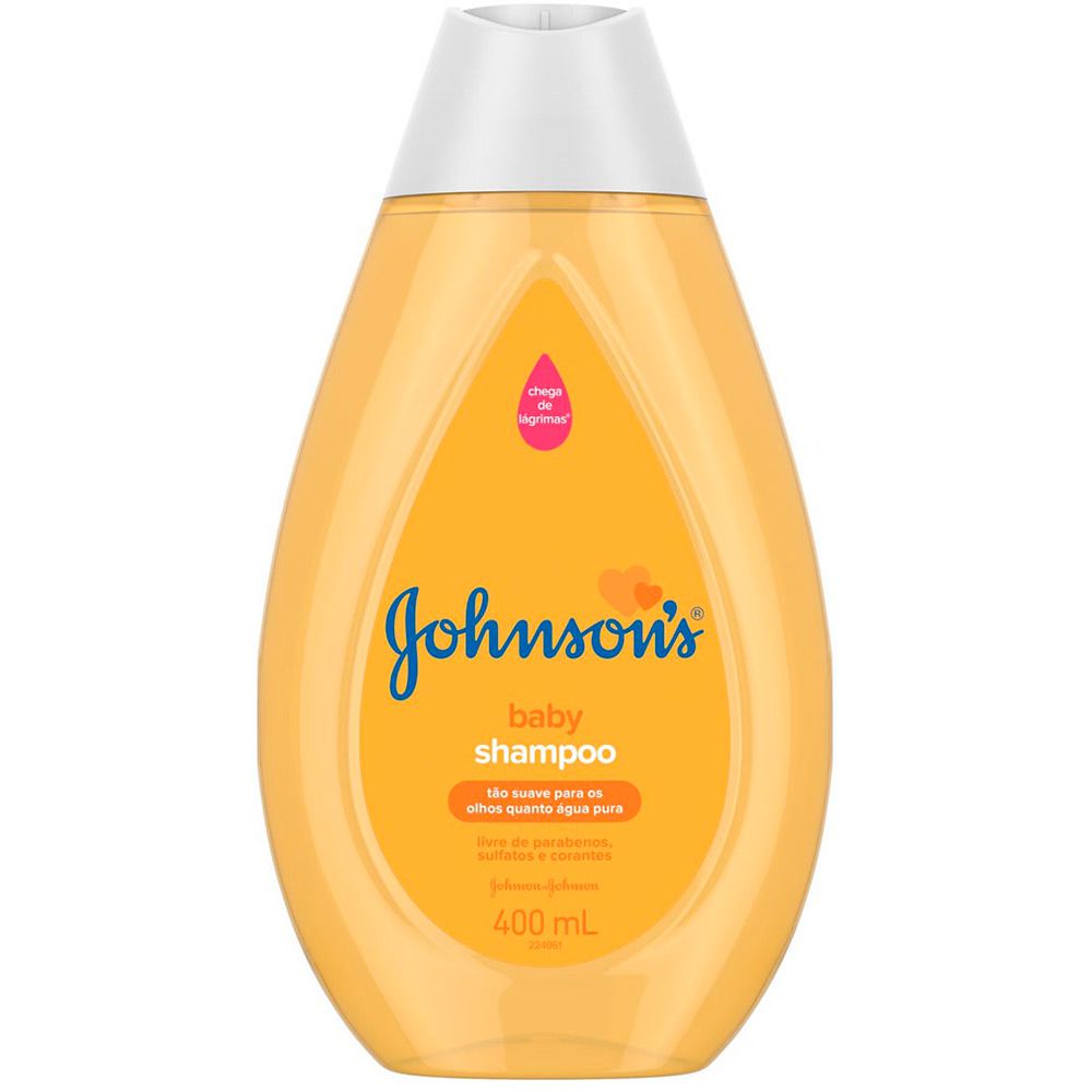 Shampoo Para Bebê Johnson's Baby Regular, 400ml