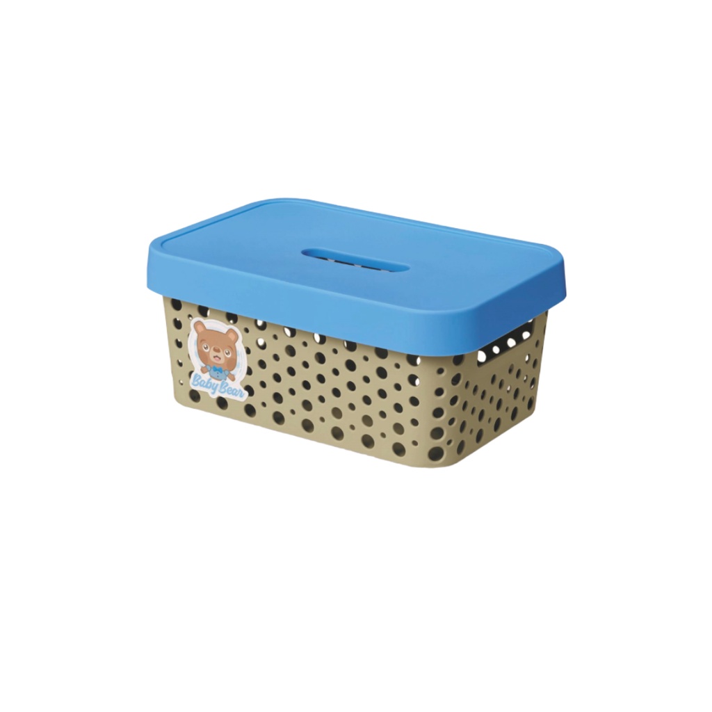Cesto com Tampa para Menino 4,5L Baby Usual Utilidades - Home & Living