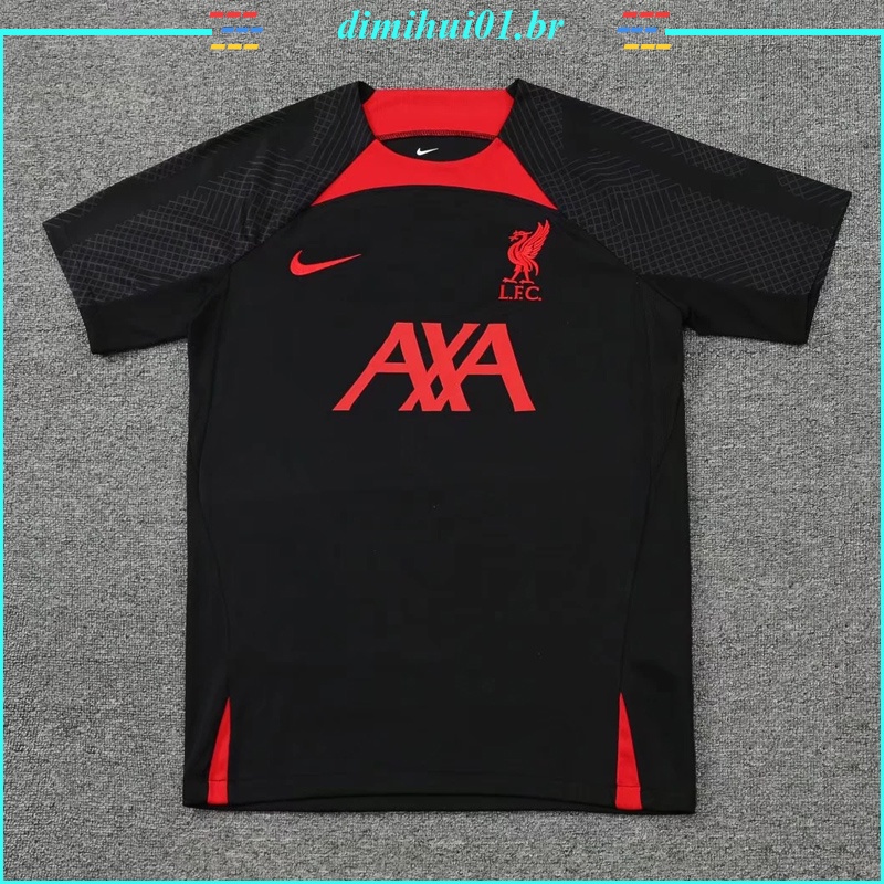 Camisa De Time Treino Futebol Preta 22-23 Lwp