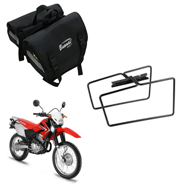 Alforge Universal + Afastador Honda Xr250 Tornado