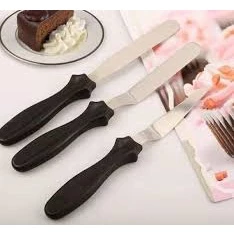 Espátulas confeiteiro para cobertura de bolos
