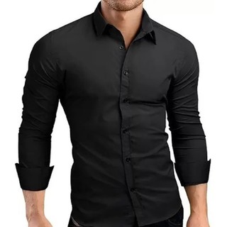 comprar camisa social slim fit masculina