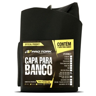 Capa de Banco Pro Tork Para Moto Honda FAN 125/150  Titan 150 2009 em Oferta na Shopee