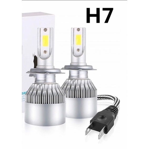 ref:M-05) Par de lâmpada LED 12V para farol de veículos H1,H3,H4,H7,H8,H11,H13,HB4,HB4