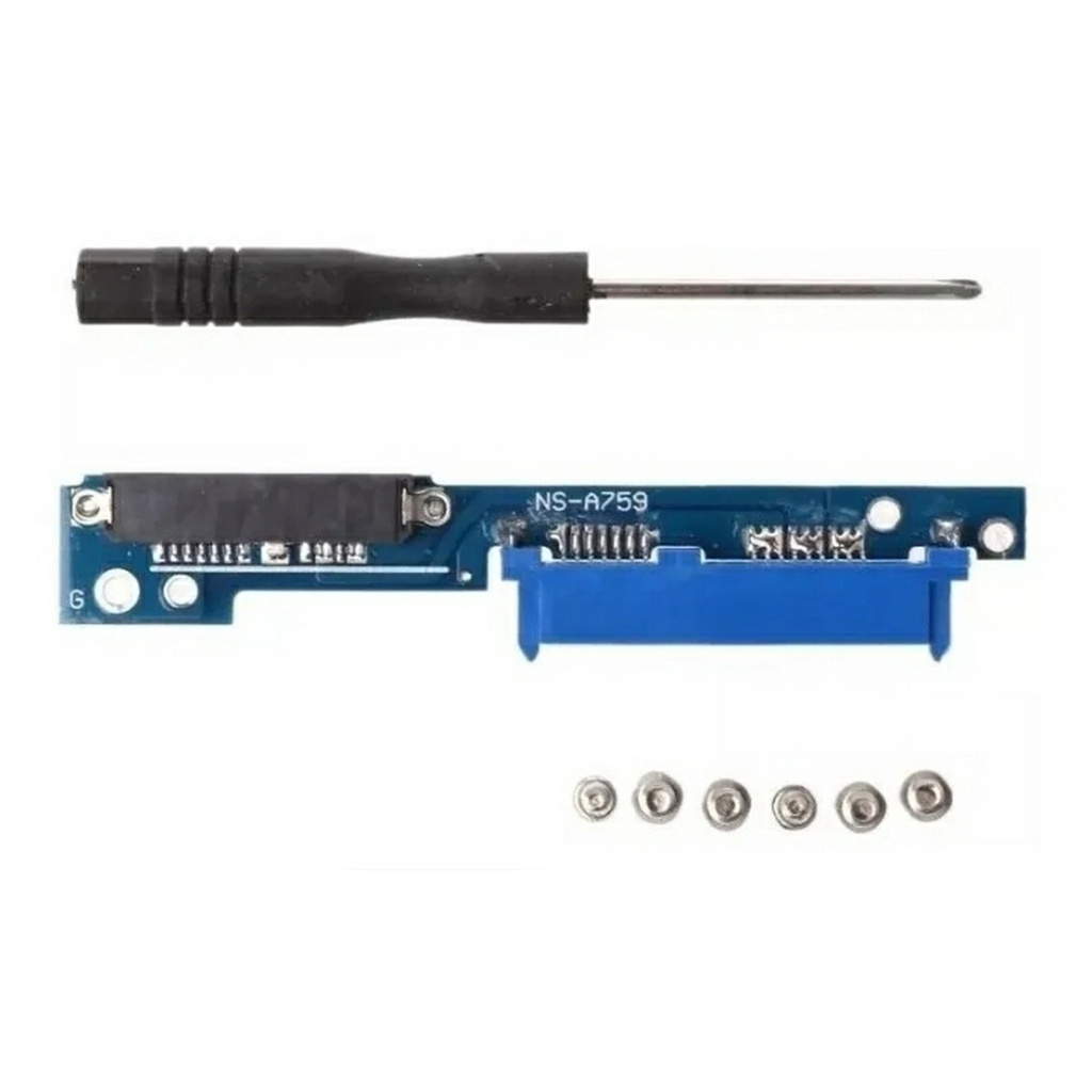 Adaptador Caddy HDD ou SSD Conversor SATA/MicroSATA Notebook Lenovo