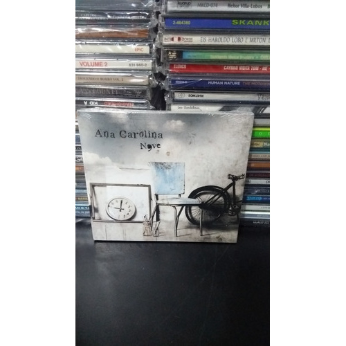 Cd Ana Carolina Nove Lacrado Da Fabrica Original
