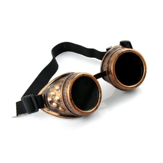 Óculos Vintage Fantasia Cibernético Goggles Steampunk