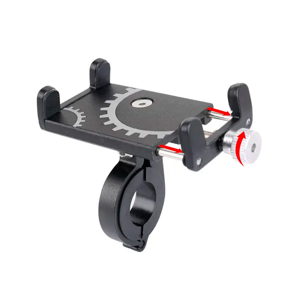 Suporte Celular Alumínio Bike Bicicleta MTB Moto GPS Guidão