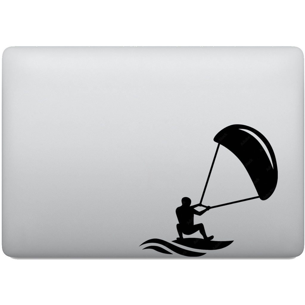 Adesivo de Notebook Esporte Kitesurf