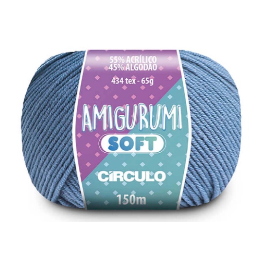 Linha Amigurumi Soft Círculo 150m