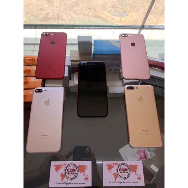 Carcaça IPhone 7 Plus com aro