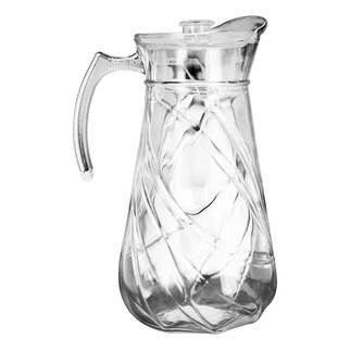 Jarra De Vidro Com Tampa Trinity 1,6l - Yangzi