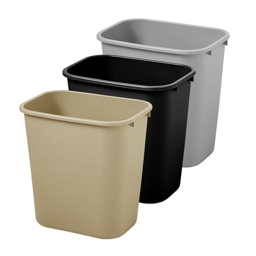 Lixeira Plastica Basica Rubbermaid 13  Litros Original