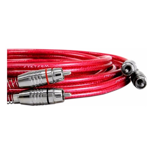 Cabo Rca Stetsom 5 Metros Dupla Blindagem Cobre Blindado 5m em Oferta na Shopee