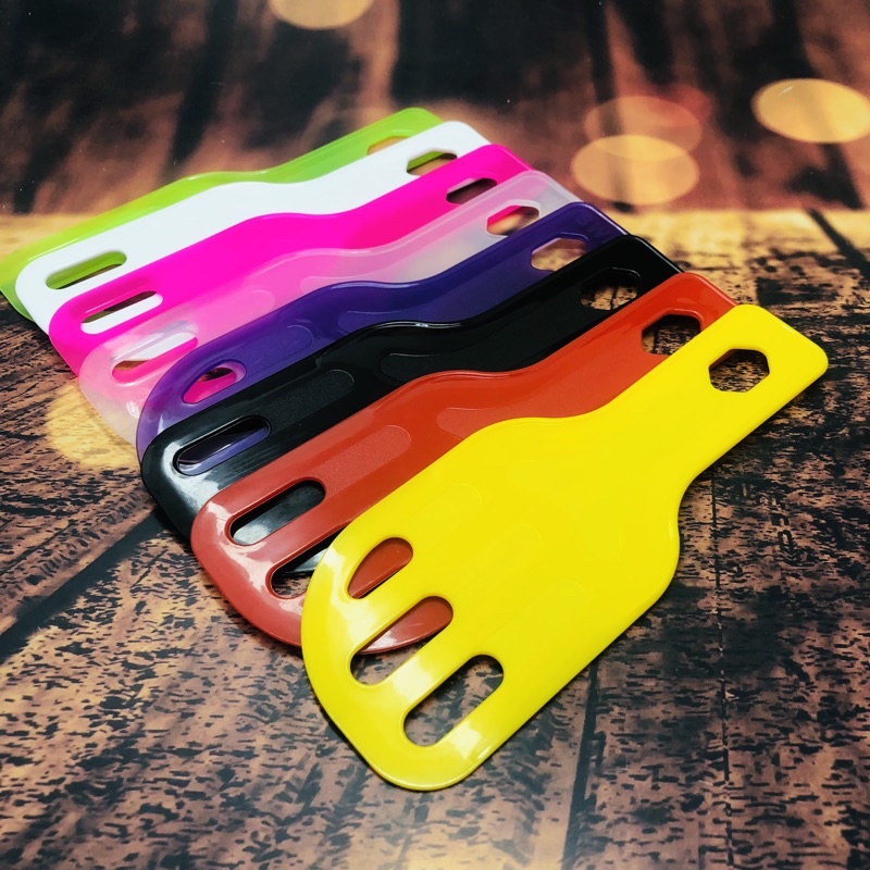 Espatula para chocolate vazada 10 cores bwb em Oferta na Shopee