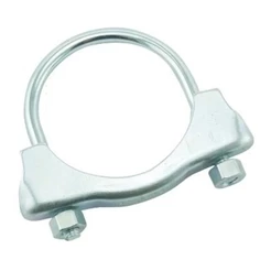 Abraçadeira Escapamento Universal 2.1/8" De Polegada Em Aço Tipo U