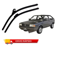 Par Palheta Limpador Parabrisa Dianteiro Gol 87 88 89 90 91 92 93 94 95 Encaixe Gancho