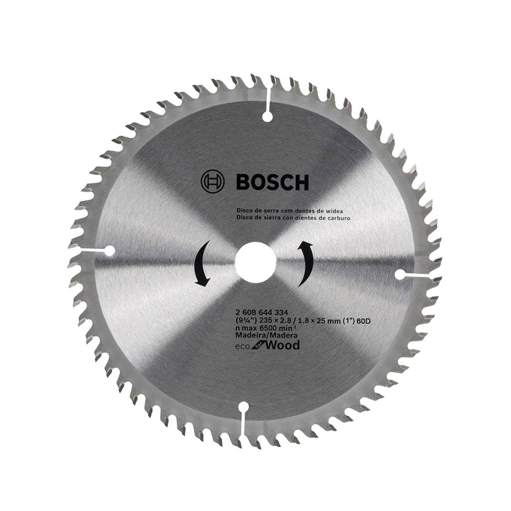 Disco de Serra 235mm p/ Madeira Bosch 60 Dentes de Widea Eco for Wood - 9.1/4" - Home & Living