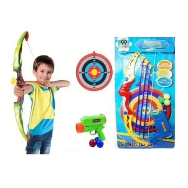 Brinquedo Kit Arco E Flecha Pequeno Arqueiro Shopee Brasil