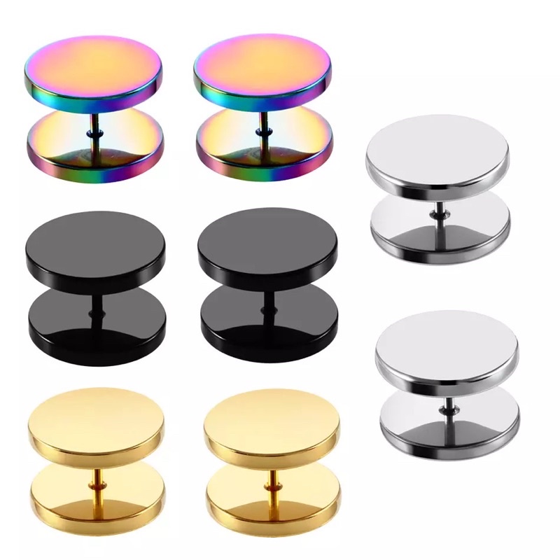 Alargador Falso - Fake em (1 par) em Oferta na Shopee