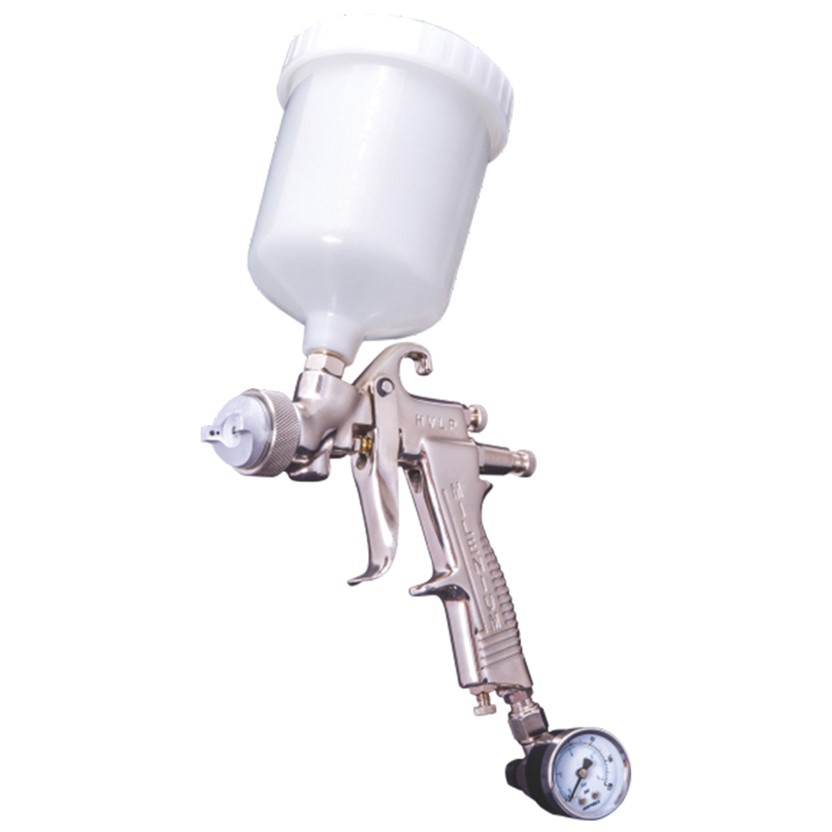 Aplicador de Pintura Arprex Hvlp Milenium 1.3Mm Com Regulador Caneca 600 Ml Com Coador