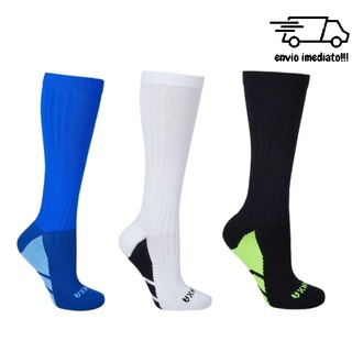 Meião Futebol 3/4 Cano Médio Futsal Profissional Meia Poliesportivo Kanxa Cores