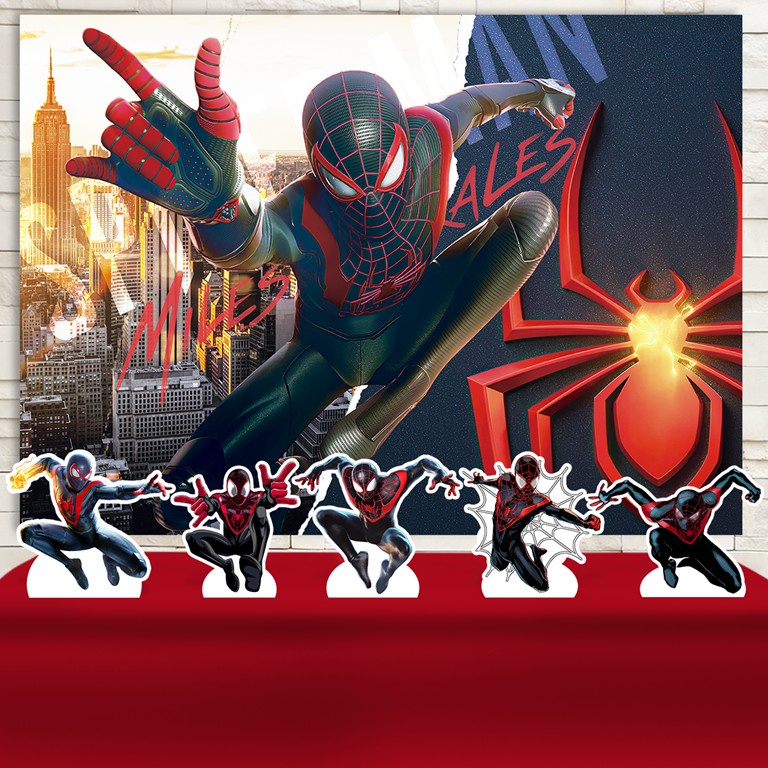 Festa Aniversário Infantil Homem Aranha Preto