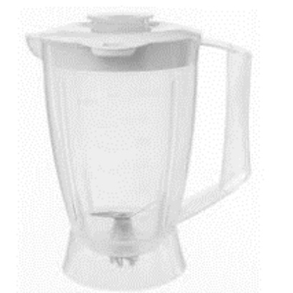 Copo Walita Philips Multiprocessador Ri 7625 /Ri 7630 Translucido Tampa Branca