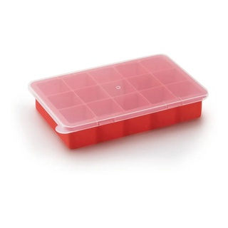 Forminhas De Gelo Silicone Com Tampa 15cubos Sem Bpa Papinha
