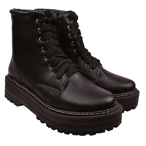 coturno estilo doc martens