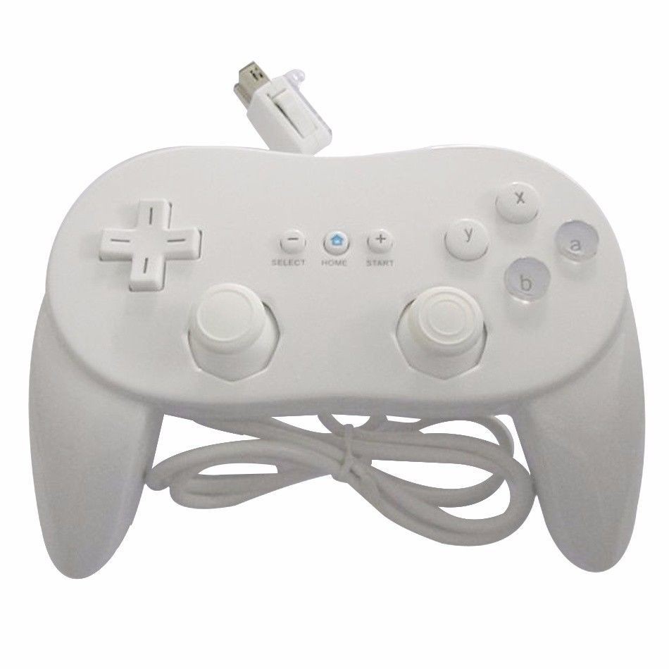 Controle Pro Classic Joystick para Nintendo Wii Remote