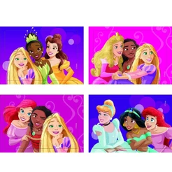 JOGO DE QUEBRA CABECAS DAS PRINCESAS DA DISNEY 63 PECAS
