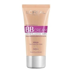 Bb Cream Creme Milagroso 5 Em 1 Base Média - Loréal Fps 20